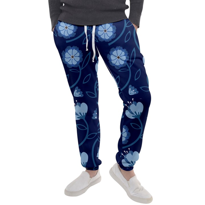 Flower Men s Jogger Sweatpants