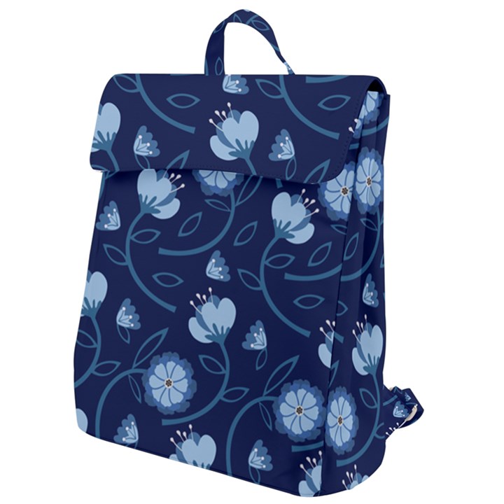 Flower Flap Top Backpack