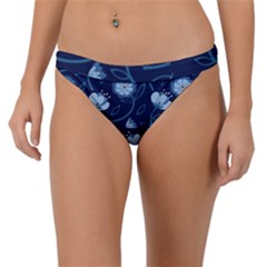 Flower Band Bikini Bottom by zappwaits