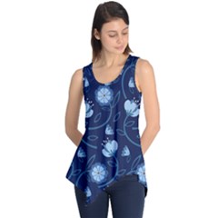 Flower Sleeveless Tunic by zappwaits