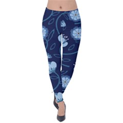 Flower Velvet Leggings