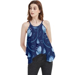 Flower Flowy Camisole Tank Top by zappwaits