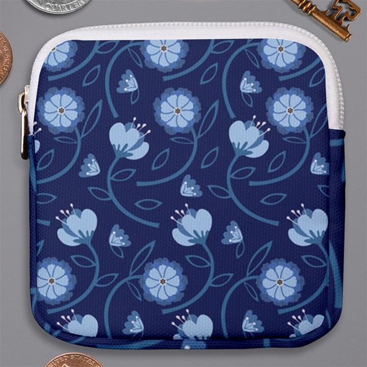 Flower Mini Square Pouch