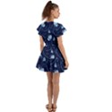 Flower Flutter Sleeve Wrap Dress View2