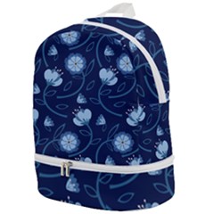 Flower Zip Bottom Backpack by zappwaits