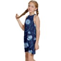 Flower Kids  Halter Collar Waist Tie Chiffon Dress View2