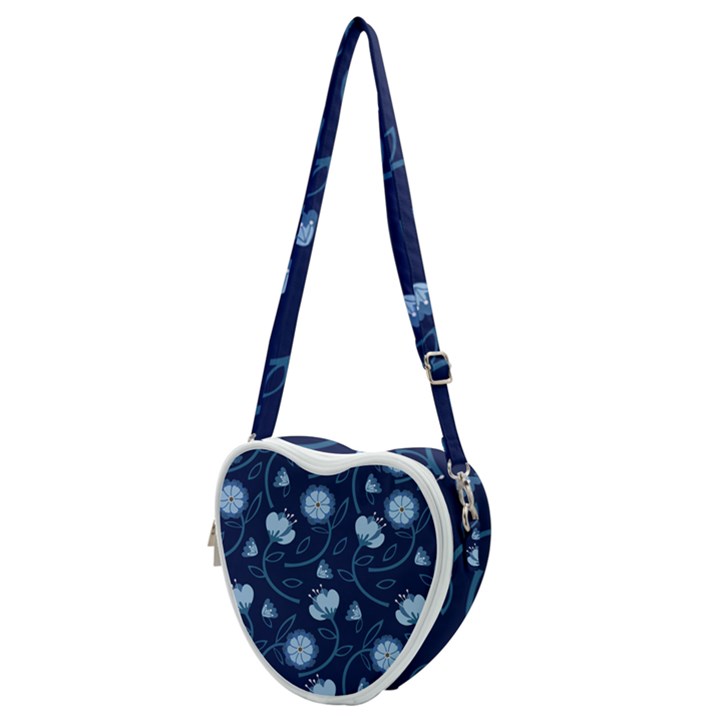 Flower Heart Shoulder Bag