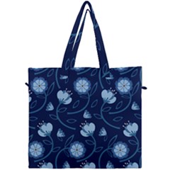 Flower Canvas Travel Bag by zappwaits