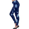 Flower Lightweight Velour Leggings View3