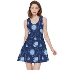 Flower Inside Out Reversible Sleeveless Dress by zappwaits