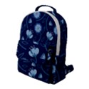 Flower Flap Pocket Backpack (Large) View1