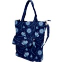 Flower Shoulder Tote Bag View1