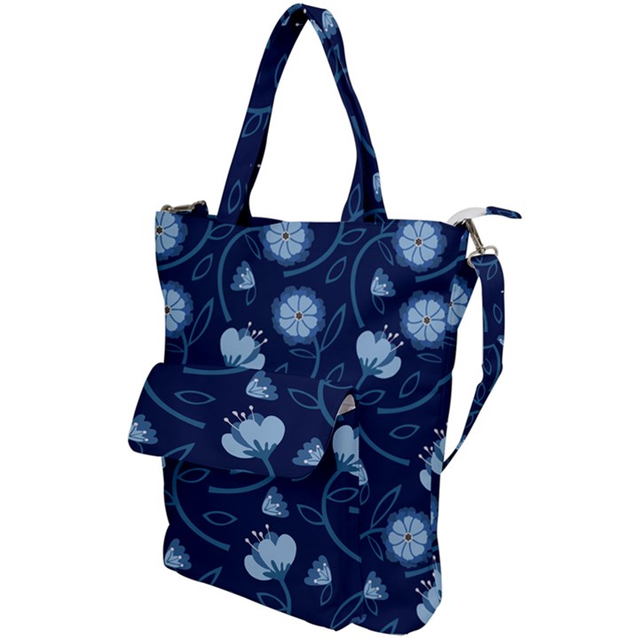 Flower Shoulder Tote Bag