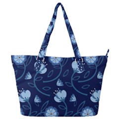 Flower Full Print Shoulder Bag by zappwaits