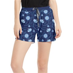 Flower Women s Runner Shorts by zappwaits