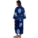 Flower Maxi Satin Kimono View2