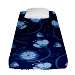 Flower Fitted Sheet (single Size) by zappwaits