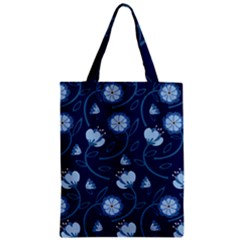 Flower Zipper Classic Tote Bag by zappwaits