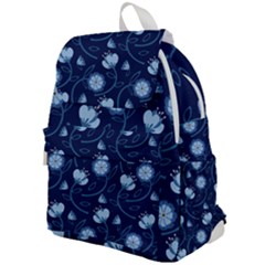 Flower Top Flap Backpack by zappwaits