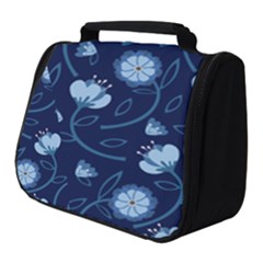 Flower Full Print Travel Pouch (small) by zappwaits