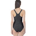 Black Wall Texture One Piece Swimsuit View2