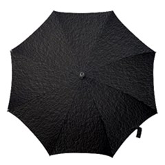 Black Wall Texture Hook Handle Umbrellas (small) by artworkshop