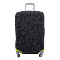 Black Wall Texture Luggage Cover (small) by artworkshop