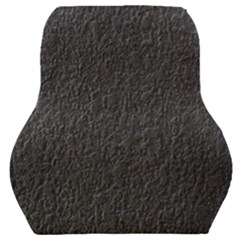 Black Wall Texture Car Seat Back Cushion  by artworkshop