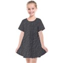 Black Wall Texture Kids  Smock Dress View1