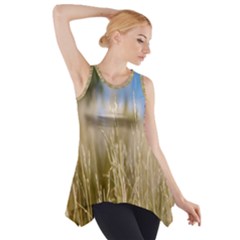 Close-up Ladang Whey Side Drop Tank Tunic by artworkshop