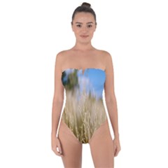 Close-up Ladang Whey Tie Back One Piece Swimsuit by artworkshop