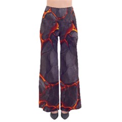 Lava Volcanic Rock Texture So Vintage Palazzo Pants