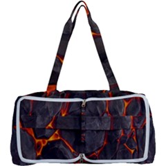 Lava Volcanic Rock Texture Multi Function Bag by artworkshop