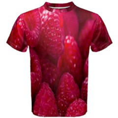 Raspberries Men s Cotton Tee by artworkshop