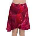 Raspberries Chiffon Wrap Front Skirt View1