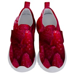 Raspberries Kids  Velcro No Lace Shoes by artworkshop