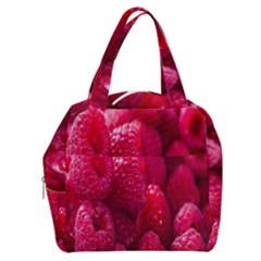 Raspberries Boxy Hand Bag by artworkshop