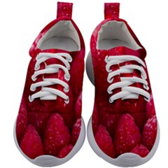 Raspberries Kids Athletic Shoes by artworkshop