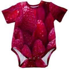 Raspberries Baby Short Sleeve Bodysuit by artworkshop