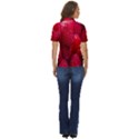 Raspberries Women s Short Sleeve Double Pocket Shirt View4