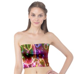 Rainbow Spectrum Bubbles Tube Top by artworkshop