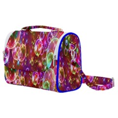 Rainbow Spectrum Bubbles Satchel Shoulder Bag by artworkshop