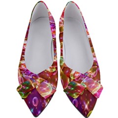 Rainbow Spectrum Bubbles Women s Bow Heels by artworkshop