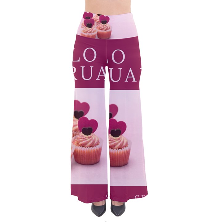 Hello february text and cupcakes So Vintage Palazzo Pants