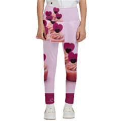 Hello February Text And Cupcakes Kids  Skirted Pants