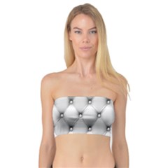 Texture, Leather Sofa Bandeau Top by artworkshop