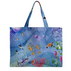 Great Barrier Reef  Zipper Mini Tote Bag by PollyParadiseBoutique7