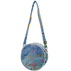 Great Barrier Reef  Crossbody Circle Bag by PollyParadiseBoutique7