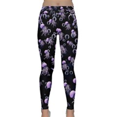 Jellyfish Swarm Classic Yoga Leggings by PollyParadiseBoutique7