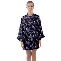 Jellyfish Swarm Long Sleeve Satin Kimono by PollyParadiseBoutique7